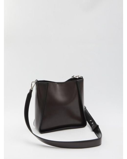 Stella McCartney White Square Bag With Logo