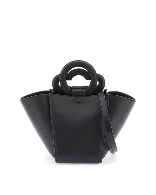 Mulberry Black 'Mini Rider's Top Handle' Bag