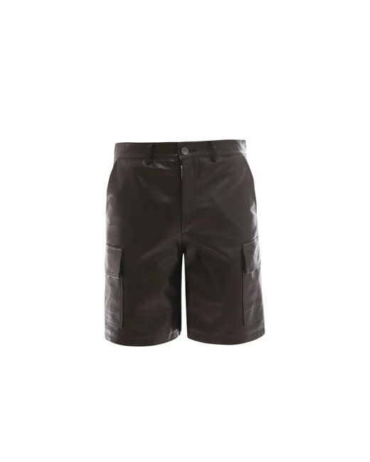 DFOUR® Gray Bermuda Shorts for men
