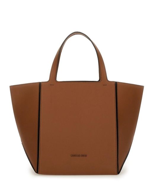 Michael Kors Brown Tote Bag Jordi Small