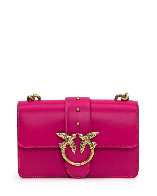 Pinko Purple Love One Mini Bag