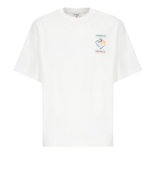 Casablanca White T-shirts And Polos for men