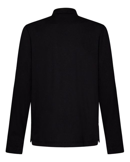 James Perse Black Polo Shirt for men