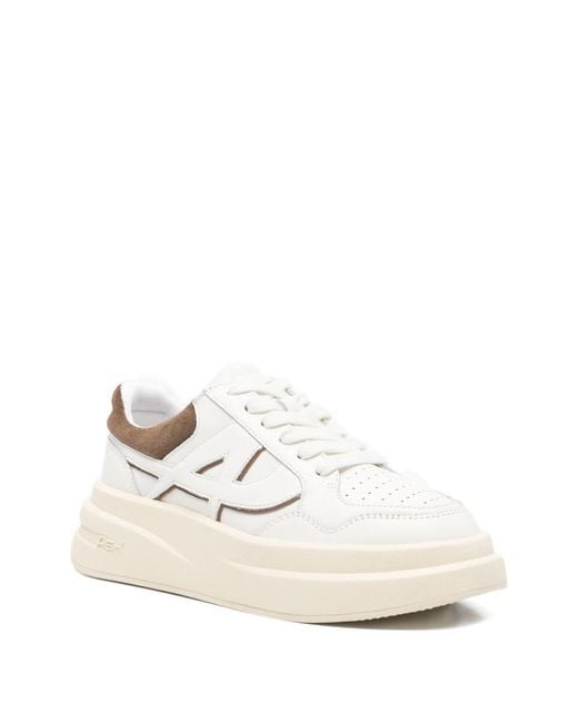 Ash White Icon Plataform Sneakers