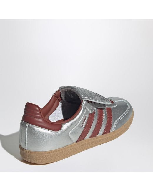 Adidas Originals Brown Sneaker Samba Lt Metallic/Preloved Ruby/Gum
