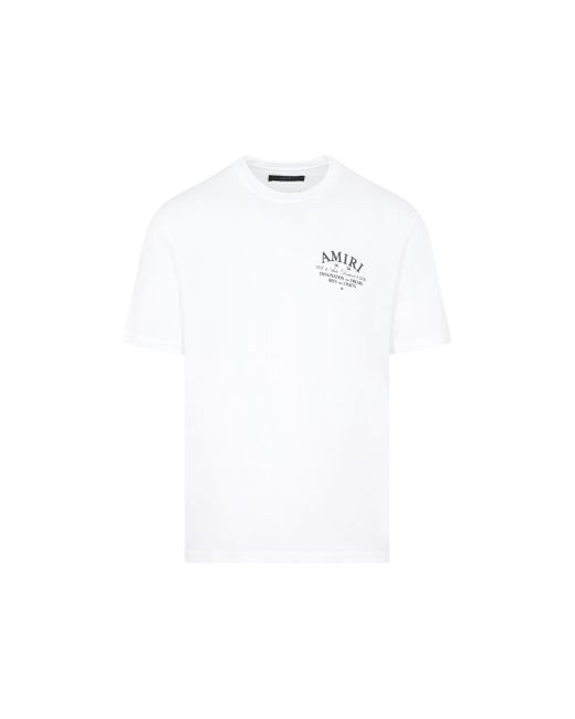 Amiri White Arts District T-shirt for men