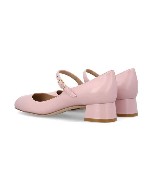 Stuart Weitzman Pink Vivienne 35 Mary Jane