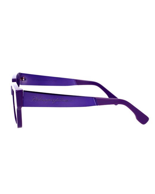 Retrosuperfuture Purple Sunglasses