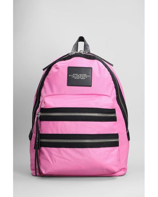 Marc Jacobs Pink The Large Backpack Backpack