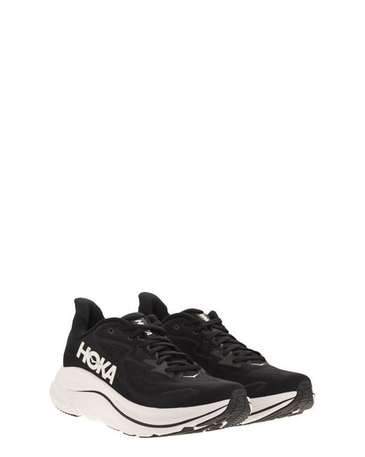 Hoka One One Black Clifton 10 for men