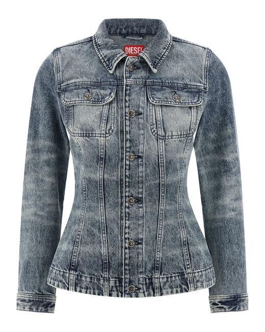 DIESEL Blue 'De-Katerin' Jacket