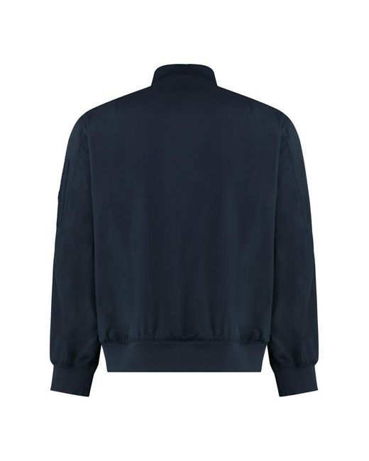 C P Company Blue Techno Fabric Jacket for men