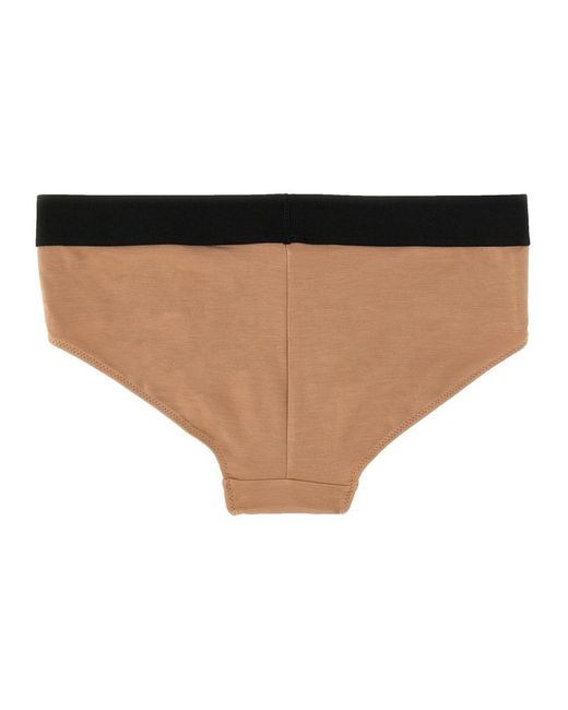 Tom Ford Natural Briefs With Logo