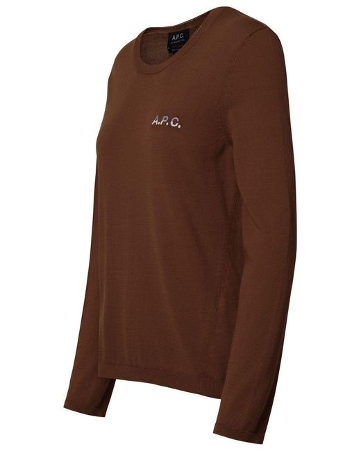 A.P.C. Brown Sweaters