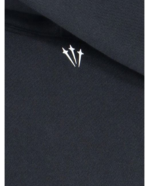 Nike Blue X Nocta Logo Hoodie for men