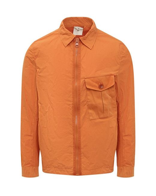 C P Company Orange Jacket Shirt for men