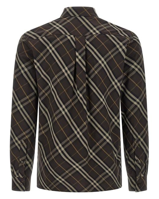 Burberry Gray 'Robert' Shirt for men