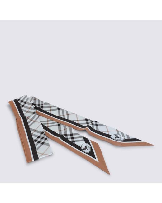 Burberry Metallic Scarfs for men