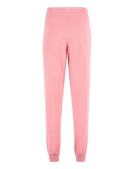 Sporty & Rich Pink Cashmere Trousers