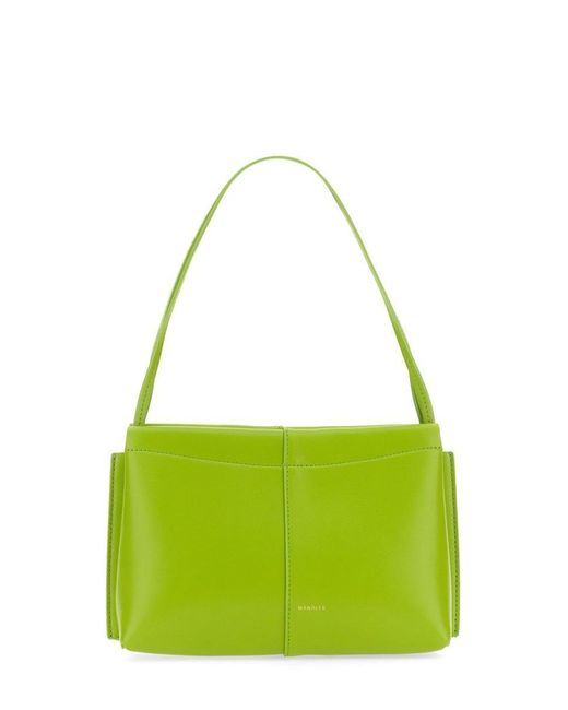 Wandler Carly Mini Bag in Green | Lyst