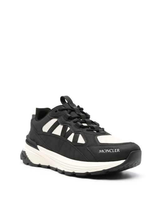 Moncler Black Lite Runner Sneakers for men