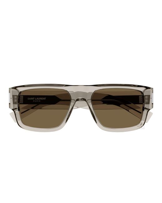 Saint Laurent Brown Sunglasses for men
