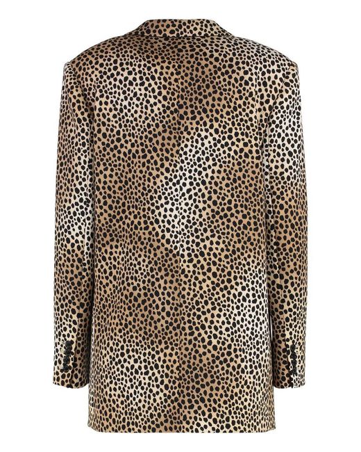 MICHAEL Michael Kors Black Single-Breasted Two-Button Blazer