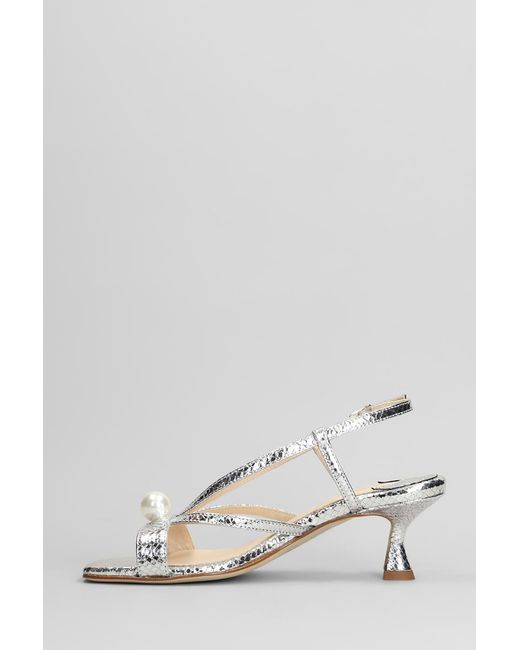 Anna F. White Sandals