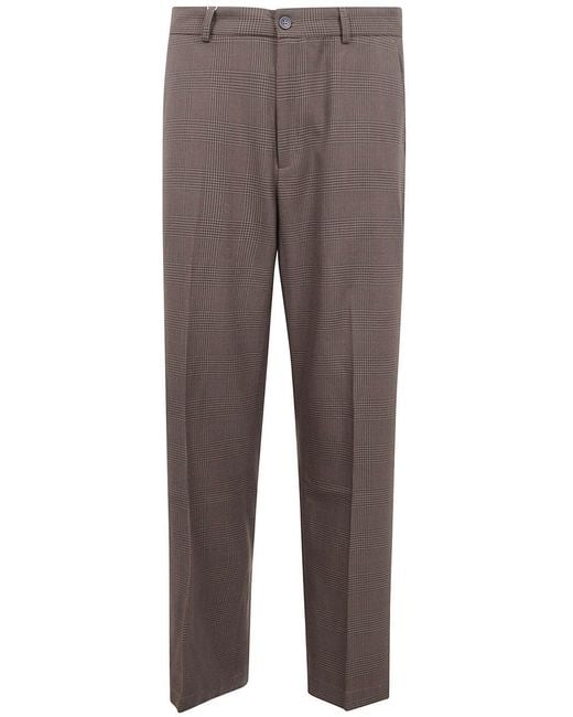 Les Deux Brown "randall Houndstooth" Suit Pants Clothing for men