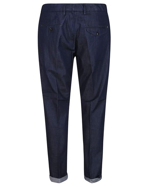 Dondup Blue Pants for men