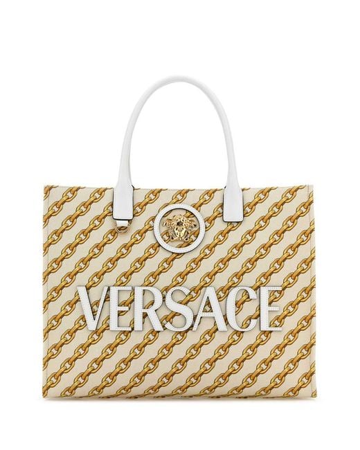 Versace Natural Handbags