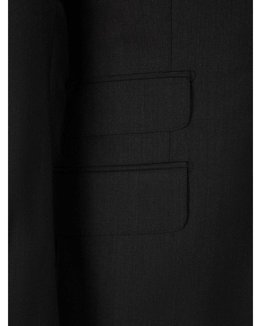 Tom Ford Black Wool Suit for men