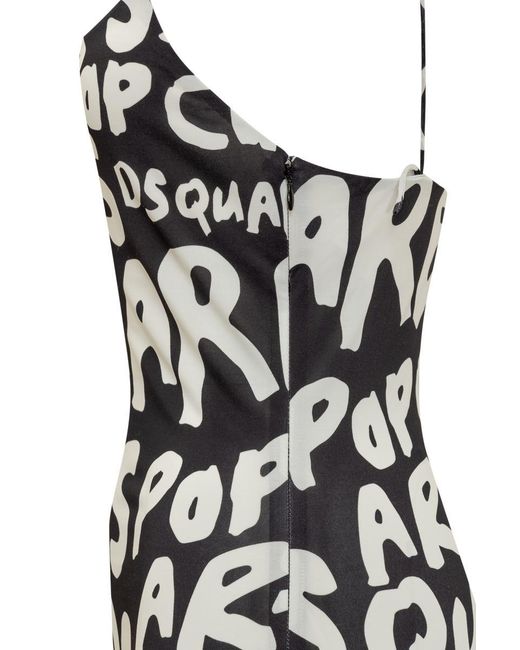 DSquared² White 'd2 Pop 80's' Collection Dress,