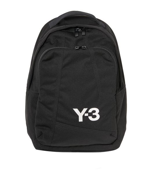 Y-3 Black Y-3 Backpacks for men