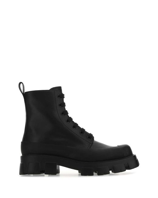Prada Black Boots for men