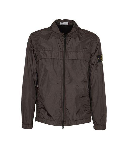 Stone Island Brown Shirts for men