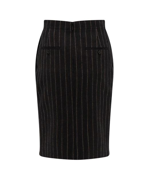 Saint Laurent Black Skirt