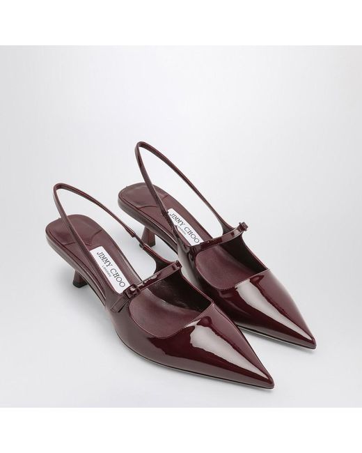 Jimmy Choo Brown Didi 45 Slingback