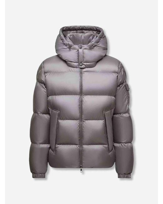 Moncler Gray Couyere Short Down Jacket for men
