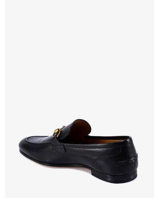 Gucci Black Flat Shoes for men