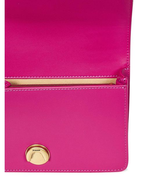 Pinko Pink Mini Love Bag One Simply Shoulder Bag