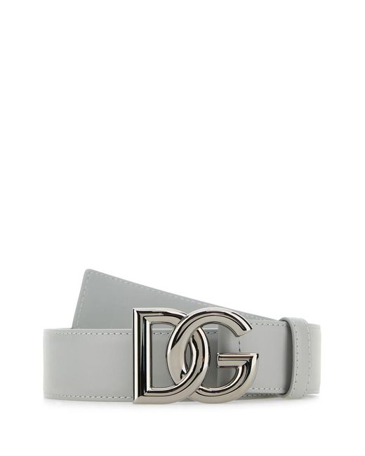 Dolce & Gabbana Gray Belt for men