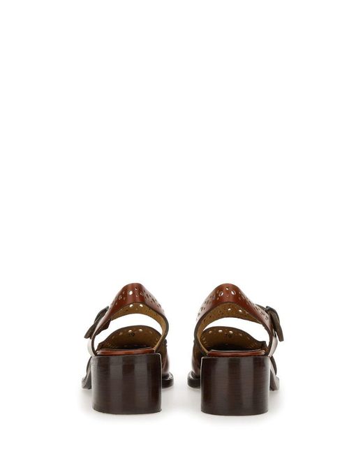 Hereu Brown Sandal Moccasin "Picada"