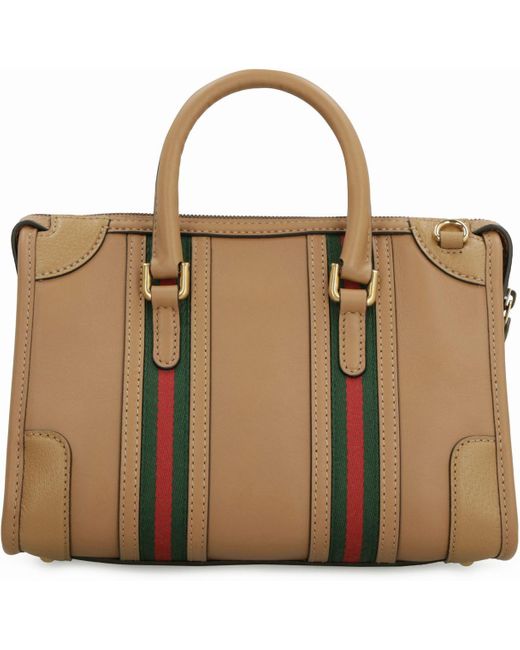 Gucci Brown Bauletto Handbag