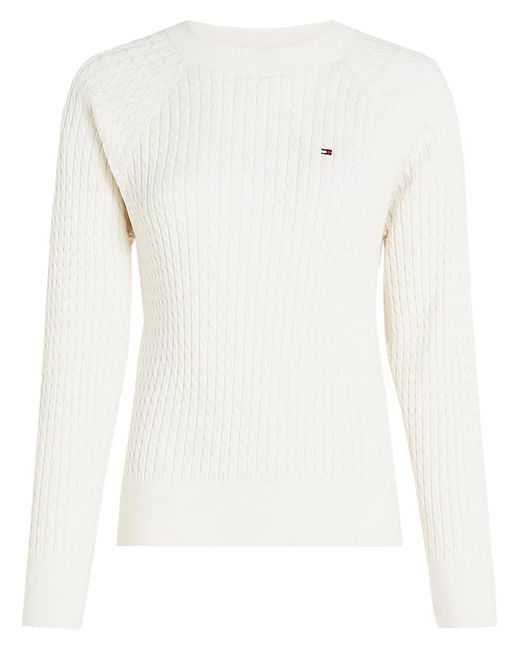 Tommy Hilfiger White Sweater