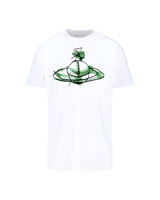 Vivienne Westwood White T-Shirts And Polos