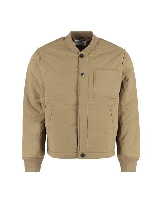 Universal Works Natural Carlton Techno Fabric Jacket for men
