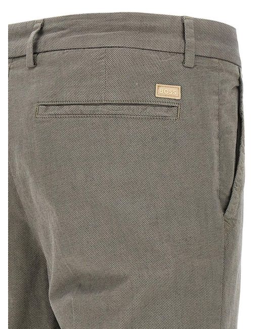 Boss Gray 'kaiton' Pants for men