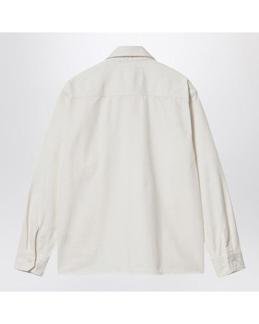 Carhartt White Rainer Shirt Jacket for men