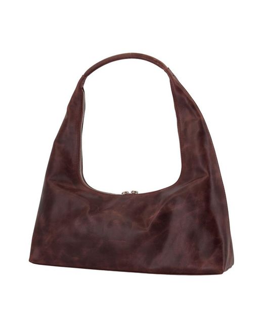 MARGE SHERWOOD Purple Hobo Large Shoulder Bag